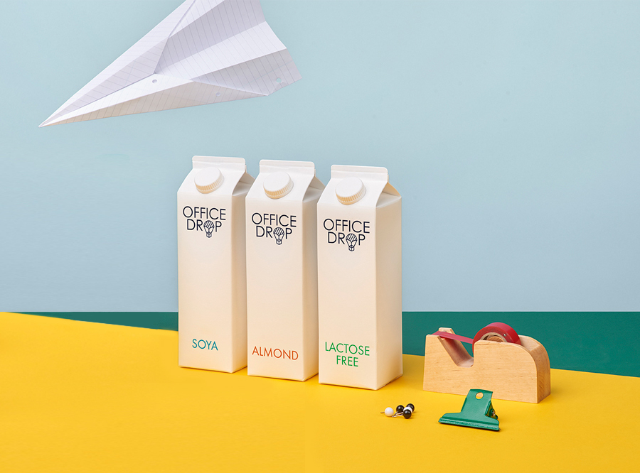 Non-Dairy milk options for delivery